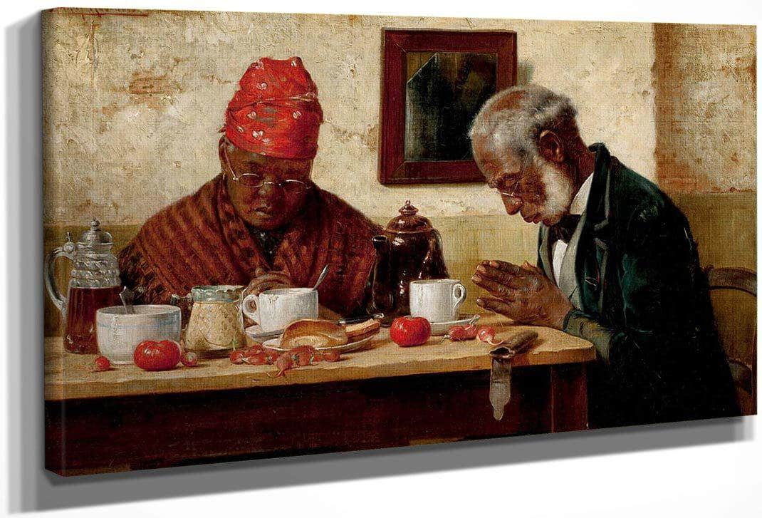 Giving Thanks By Harry Roseland Fine Art Print