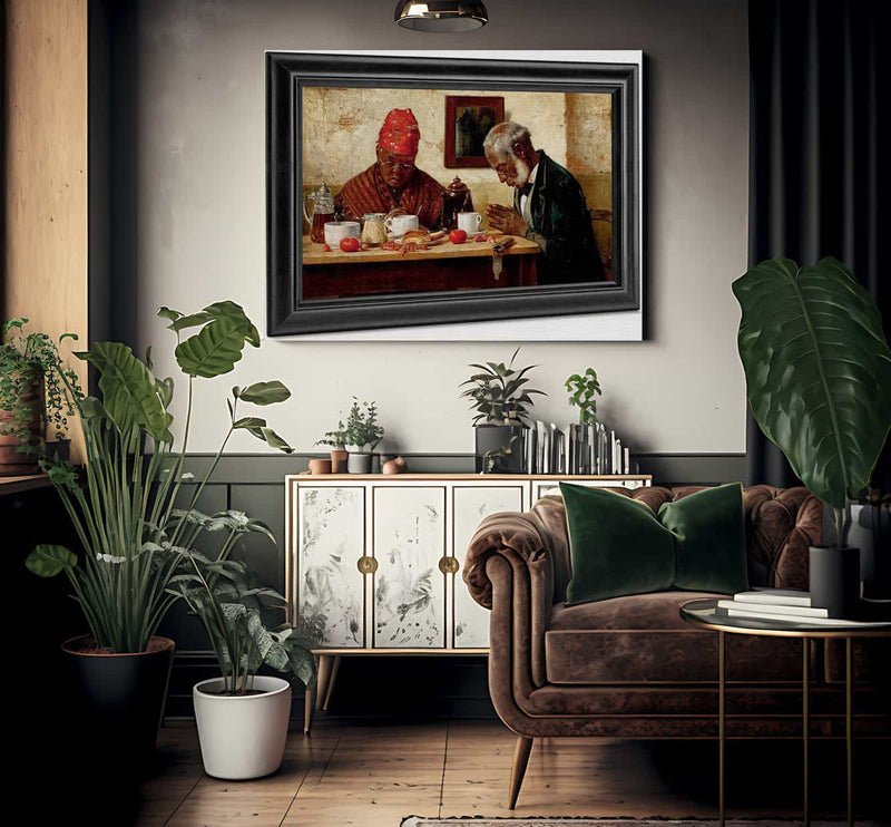 Giving Thanks By Harry Roseland Fine Art Print