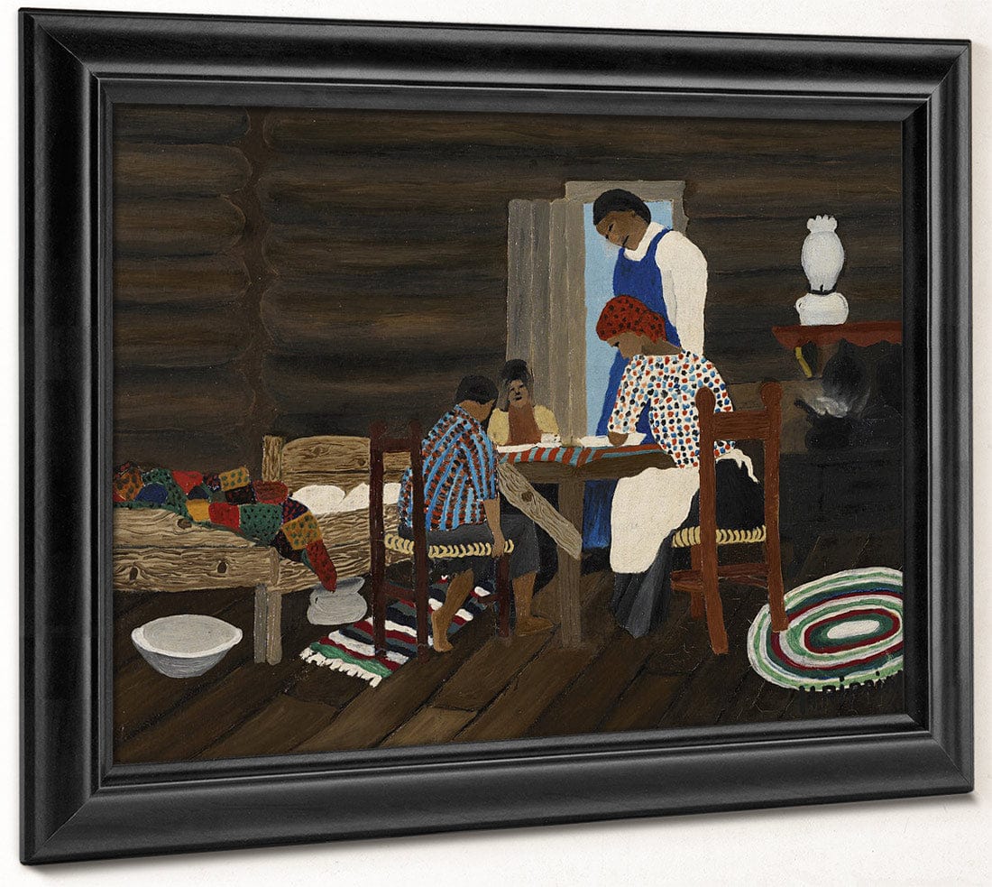 Giving Thanks By Horace Pippin Fine Art Print