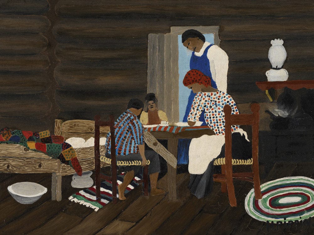 Giving Thanks By Horace Pippin Fine Art Print