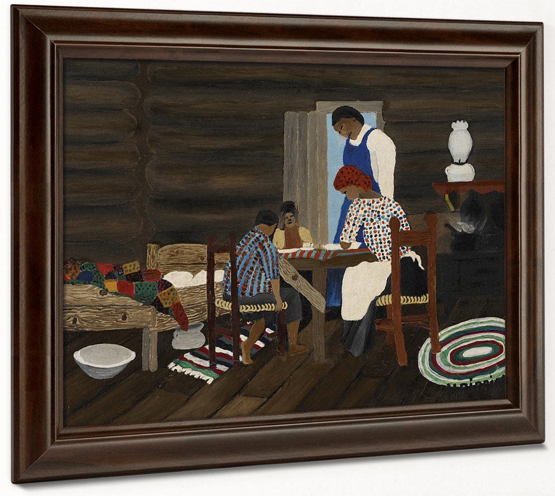 Giving Thanks By Horace Pippin Fine Art Print