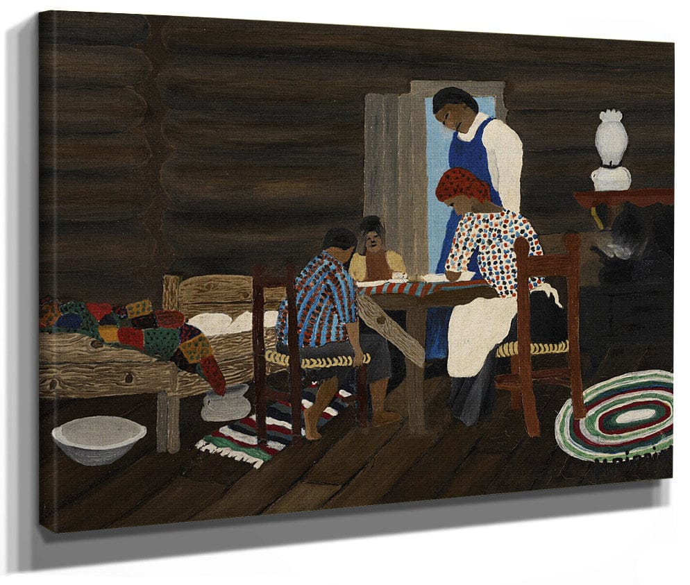 Giving Thanks By Horace Pippin Fine Art Print