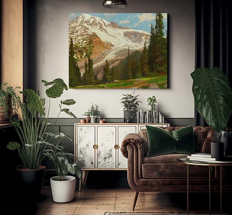 Glacial Grandeur By William Wendt Fine Art Print