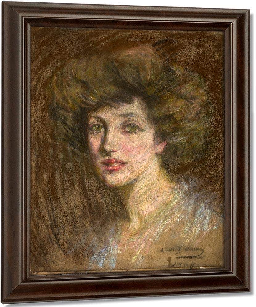 Gladys By Alice Pike Barney Fine Art Print
