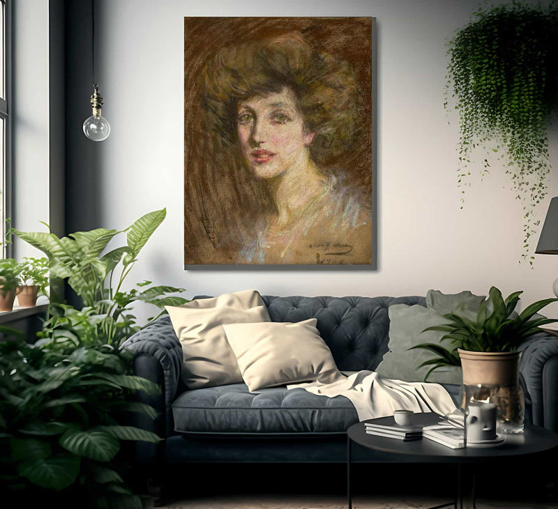 Gladys By Alice Pike Barney Fine Art Print