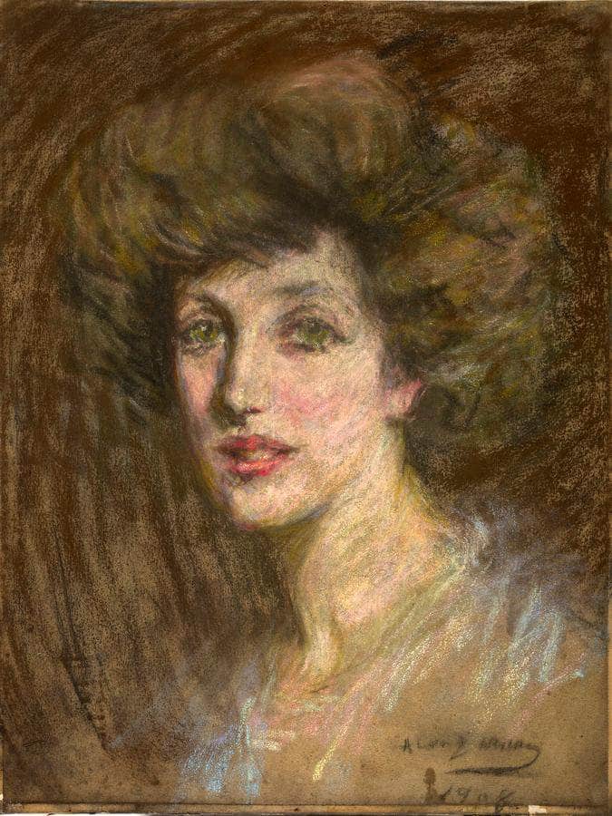 Gladys By Alice Pike Barney Fine Art Print