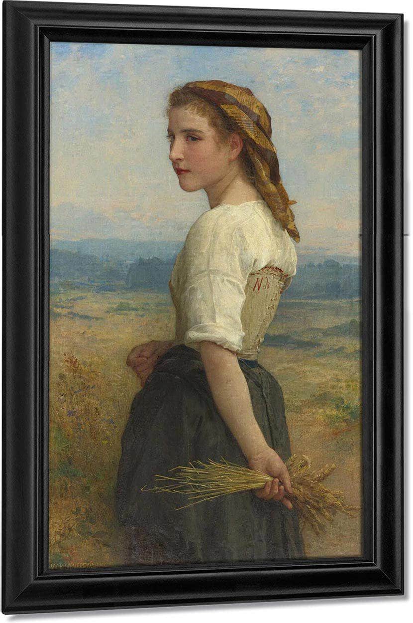 Glaneuse By William Henry Walker Fine Art Print