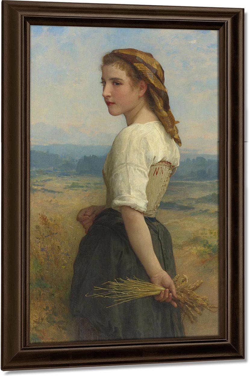 Glaneuse By William Henry Walker Fine Art Print