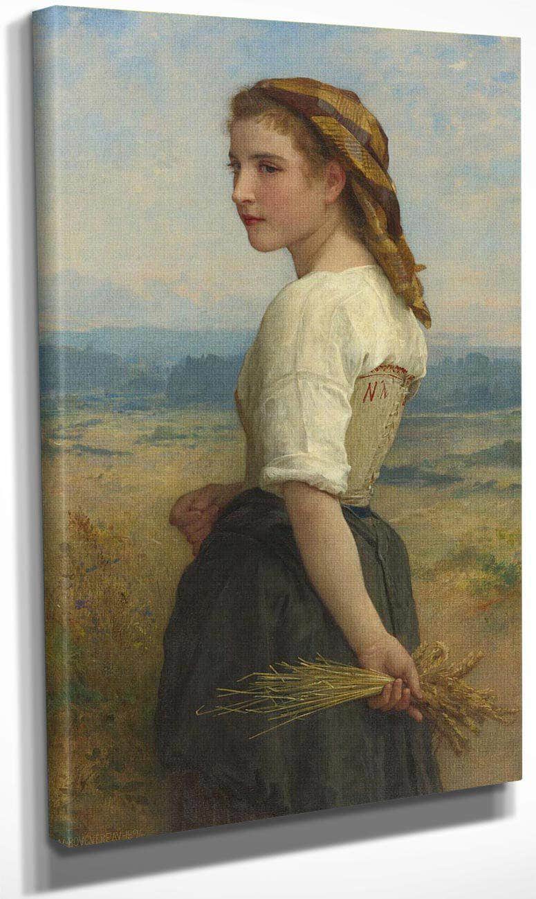 Glaneuse By William Henry Walker Fine Art Print