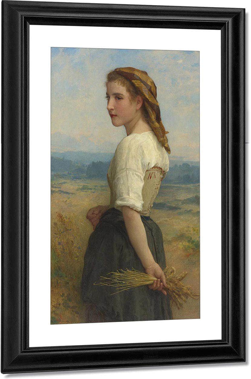 Glaneuse By William Henry Walker Fine Art Print