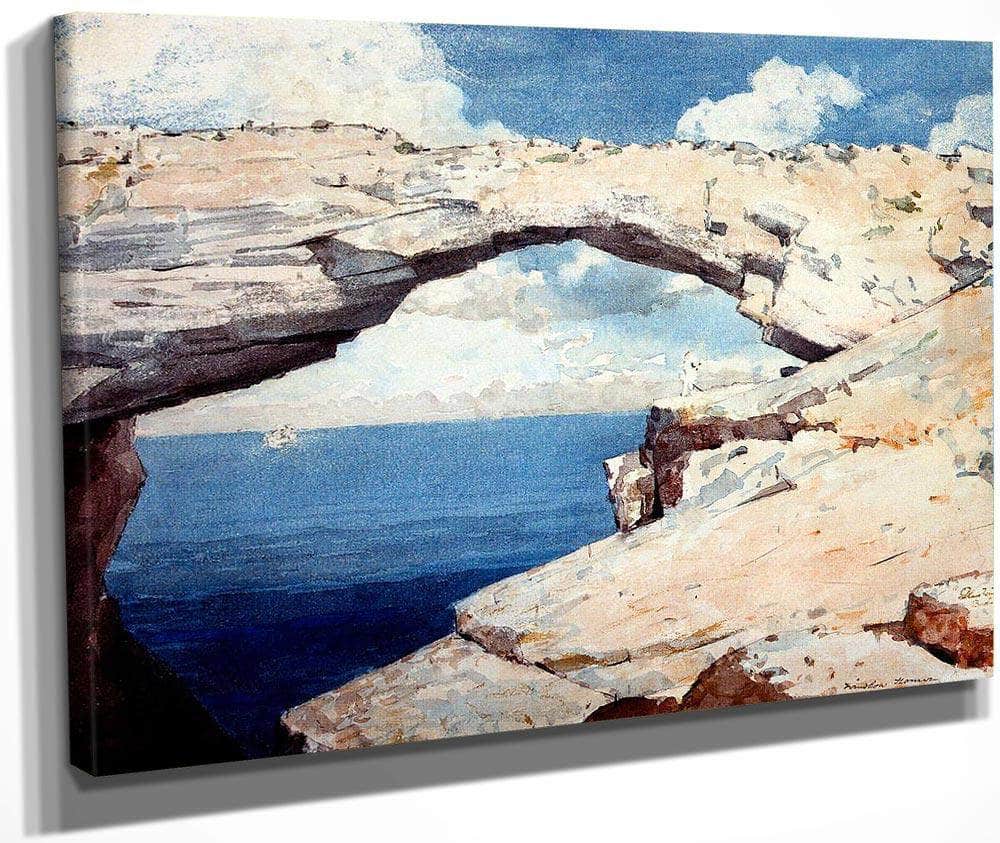 Glass Window Bahama By Winslow Homer Fine Art Print