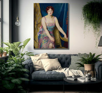 Glitter By William Mcgregor Paxton Fine Art Print