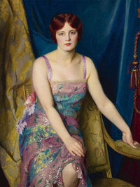 Glitter By William Mcgregor Paxton Fine Art Print