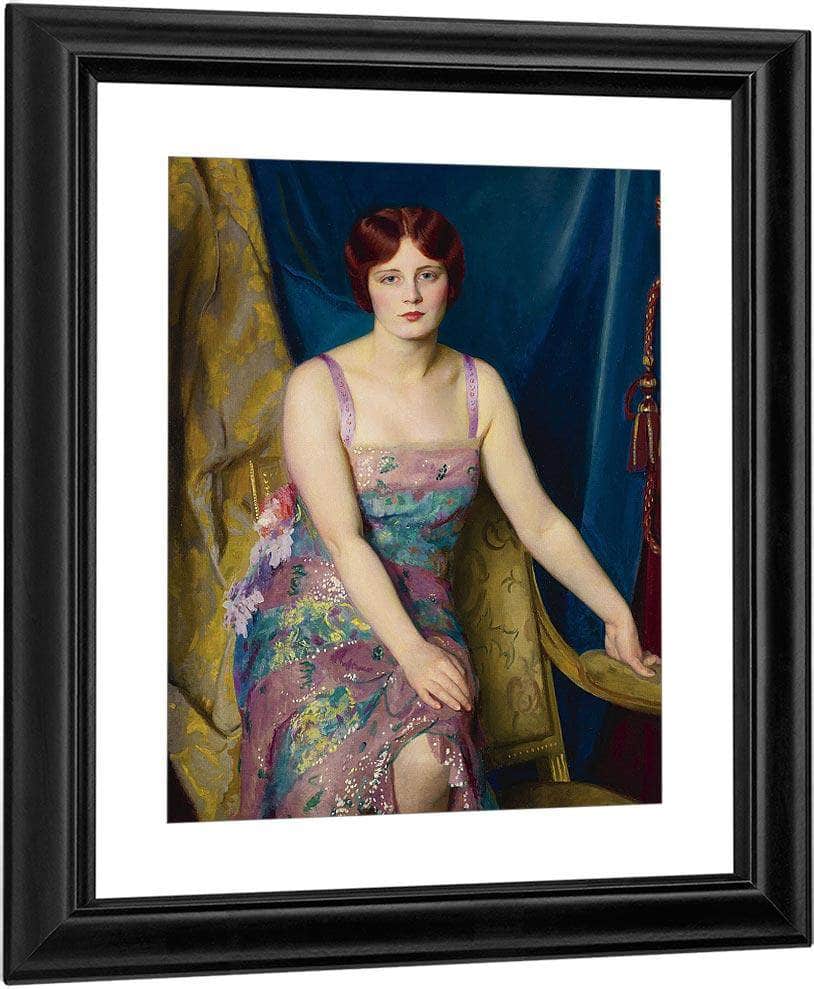 Glitter By William Mcgregor Paxton Fine Art Print