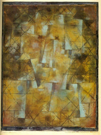 God Of The Northern Woods 1922 32 By Paul Klee Fine Art Print
