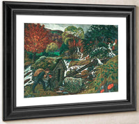 Going To The Mill By Nicolai Astrup Fine Art Print