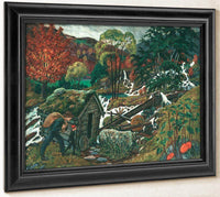 Going To The Mill By Nicolai Astrup Fine Art Print