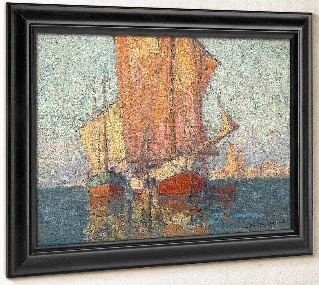 Golden Sails By Edgar Payne Fine Art Print