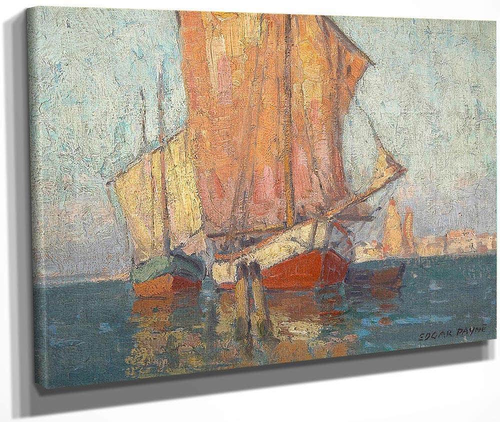Golden Sails By Edgar Payne Fine Art Print