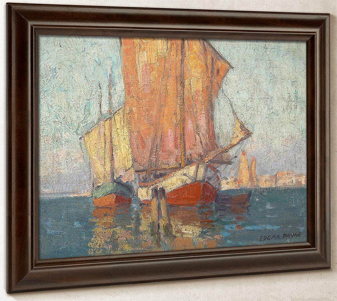 Golden Sails By Edgar Payne Fine Art Print