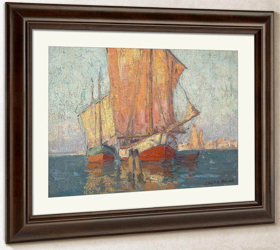 Golden Sails By Edgar Payne Fine Art Print