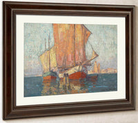 Golden Sails By Edgar Payne Fine Art Print