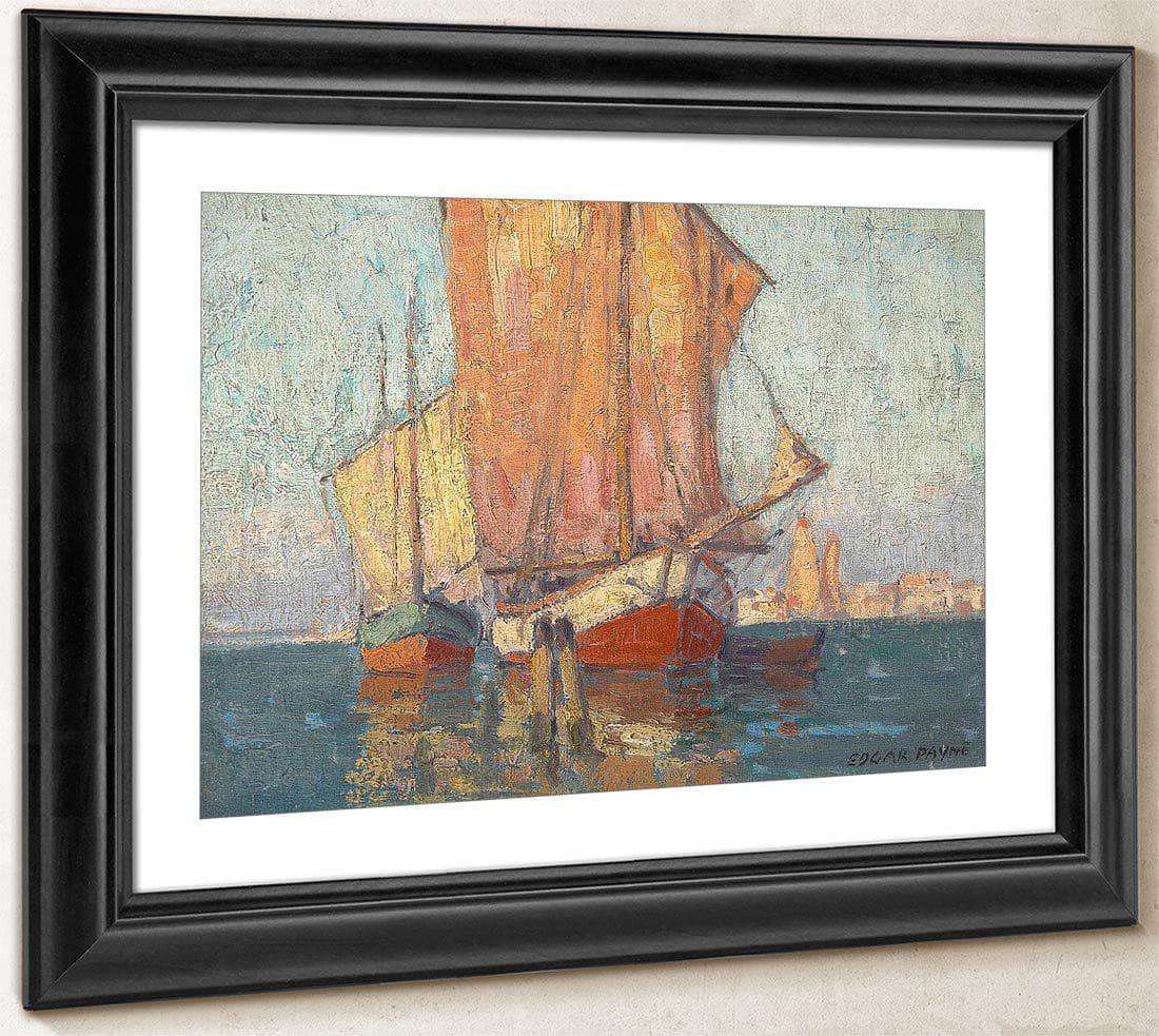 Golden Sails By Edgar Payne Fine Art Print