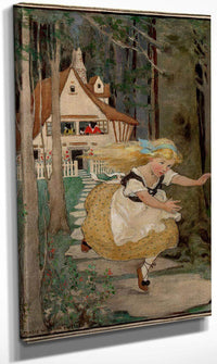 Goldilocks And The Three Bears Swifts Premium Soap Products Calendar Illustration 1916 By Jessie Willcox Smith Fine Art Print