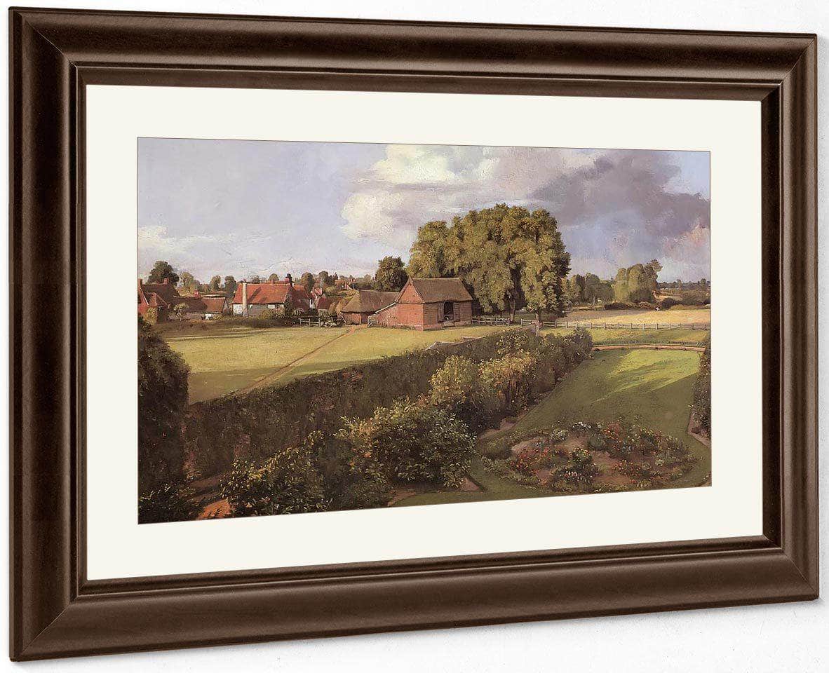 Golding Constable's Flower Garden By John Constable Fine Art Print