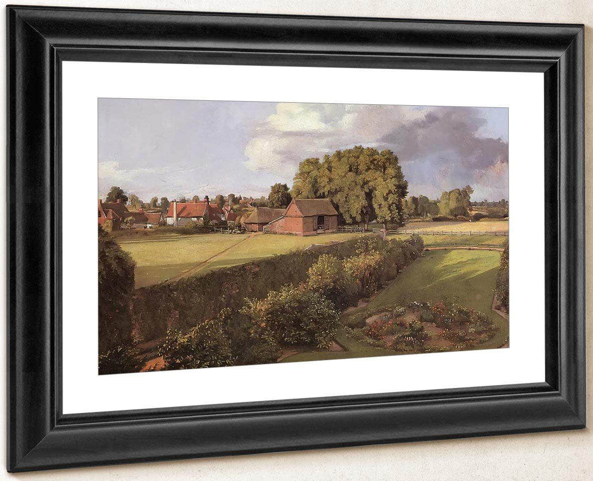 Golding Constable's Flower Garden By John Constable Fine Art Print