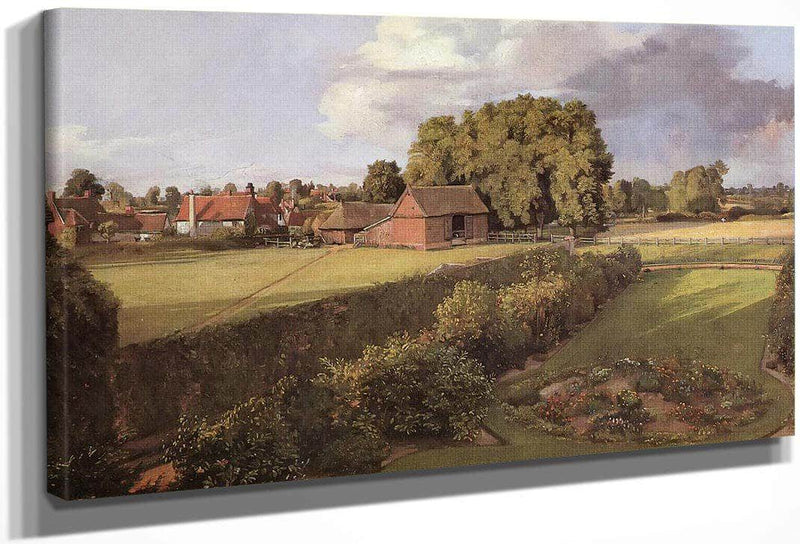 Golding Constable's Flower Garden By John Constable Fine Art Print