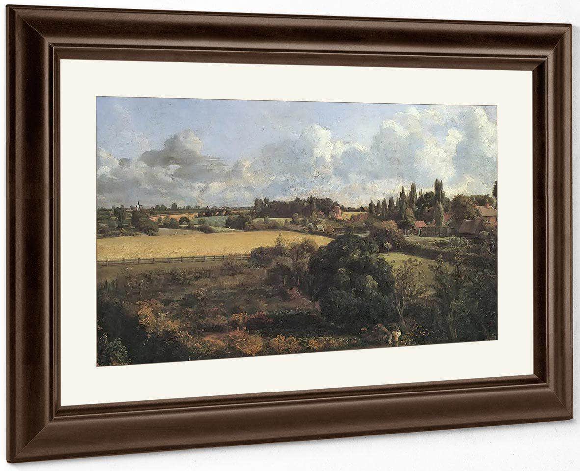 Golding Constable's Kitchen Garden By John Constable Fine Art Print