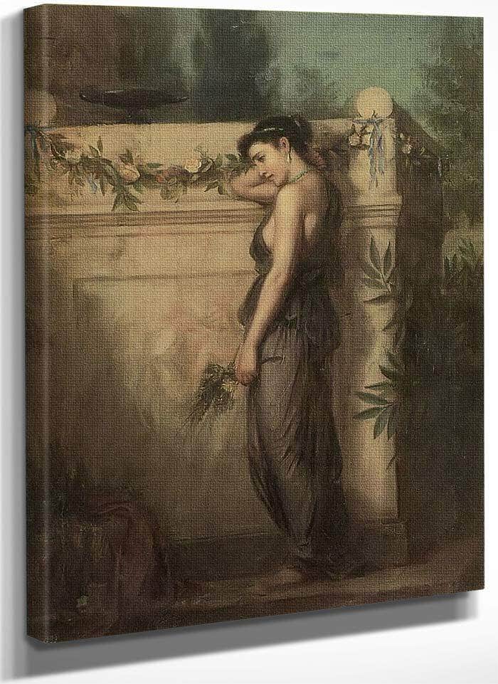 Gone But Not Forgotten By John Waterhouse Fine Art Print