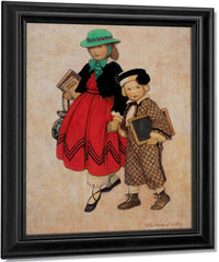 Good Housekeeping Magazine Cover September 1924 By Jessie Willcox Smith Fine Art Print