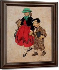 Good Housekeeping Magazine Cover September 1924 By Jessie Willcox Smith Fine Art Print