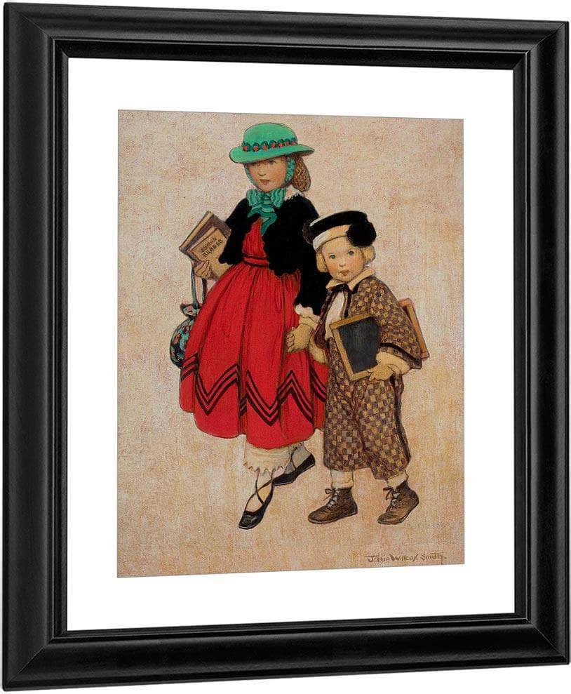 Good Housekeeping Magazine Cover September 1924 By Jessie Willcox Smith Fine Art Print