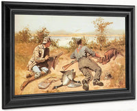 Goose Shooting Aka Pheasant Shooting By Frederic Remington Fine Art Print