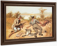 Goose Shooting Aka Pheasant Shooting By Frederic Remington Fine Art Print