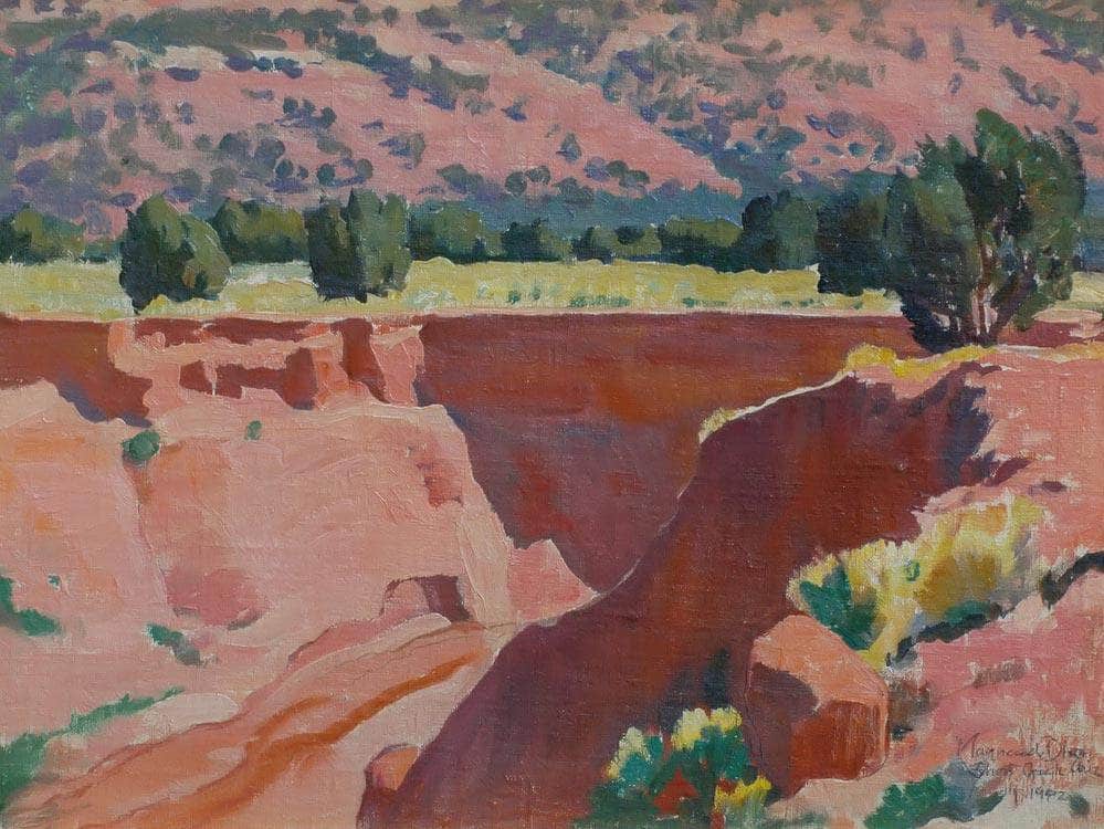 Gorge At Short Creek By Maynard Dixon Fine Art Print