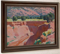 Gorge At Short Creek By Maynard Dixon Fine Art Print