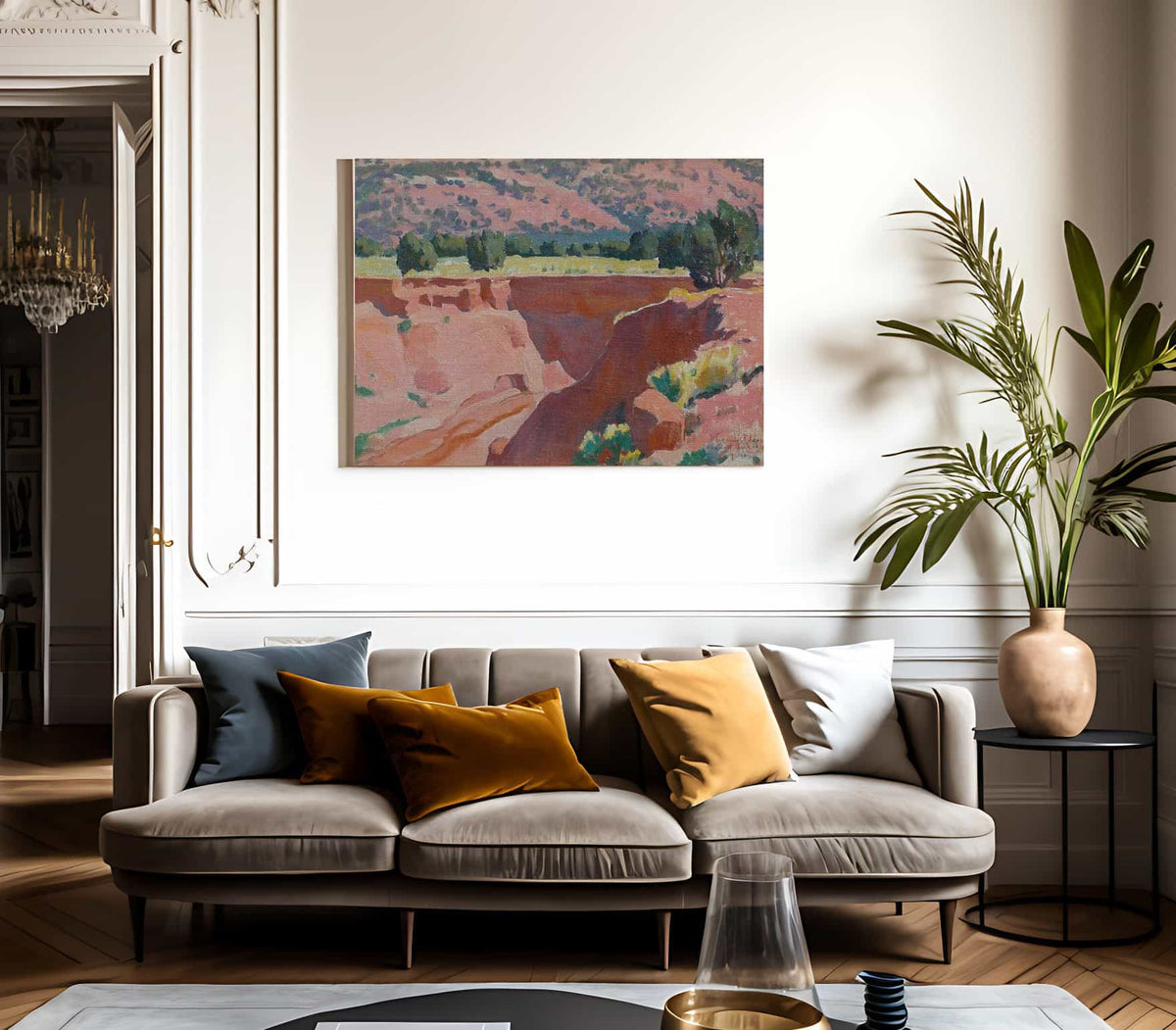 Gorge At Short Creek By Maynard Dixon Fine Art Print