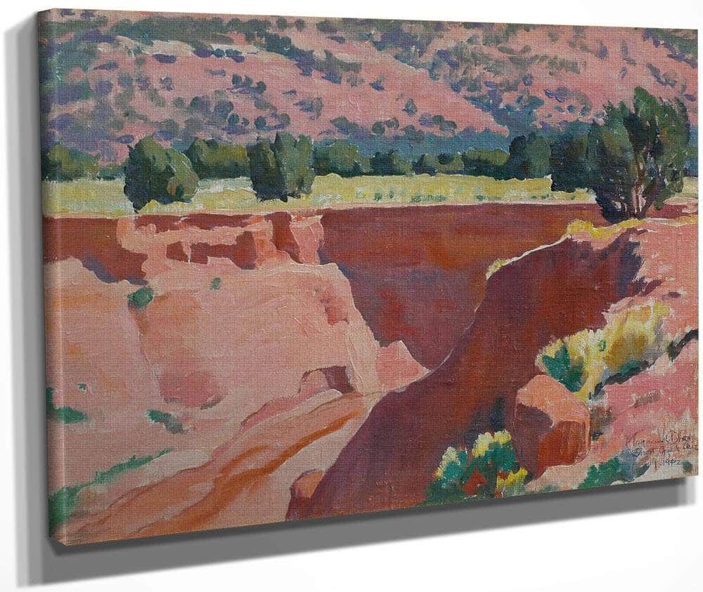 Gorge At Short Creek By Maynard Dixon Fine Art Print