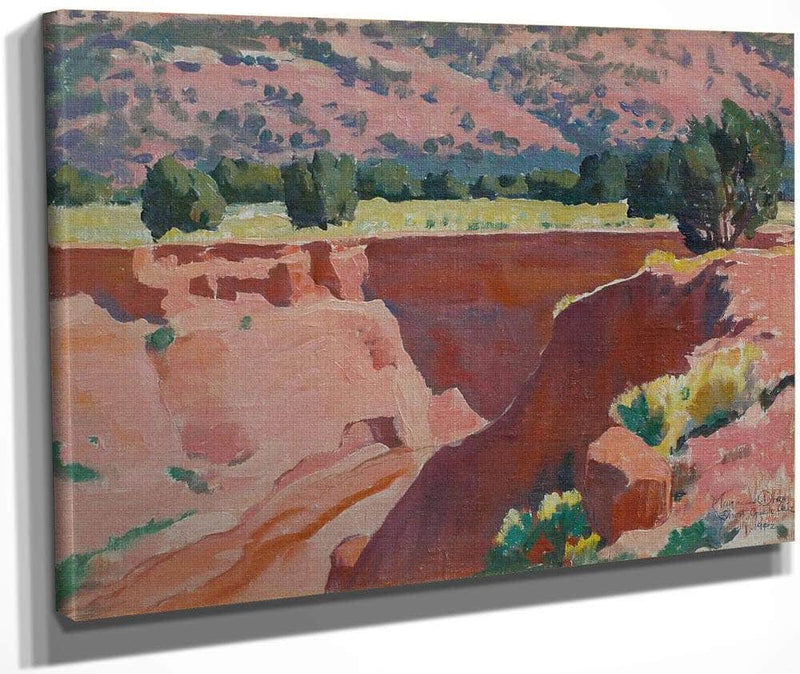 Gorge At Short Creek By Maynard Dixon Fine Art Print