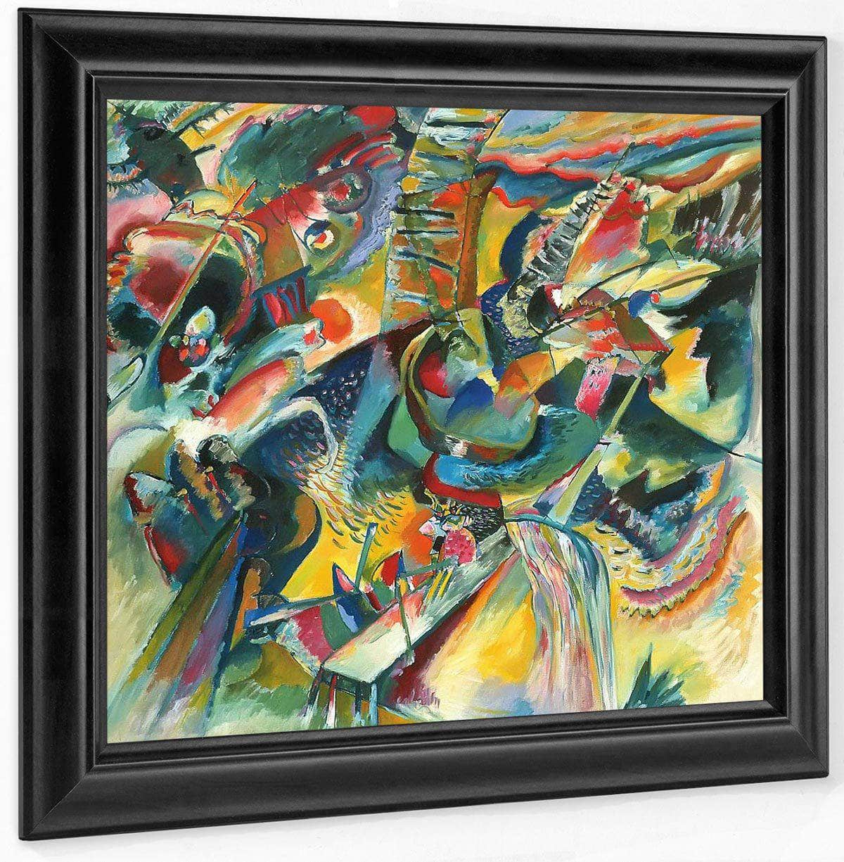Gorge Improvisation 1914 By Wassily Kandinsky Fine Art Print
