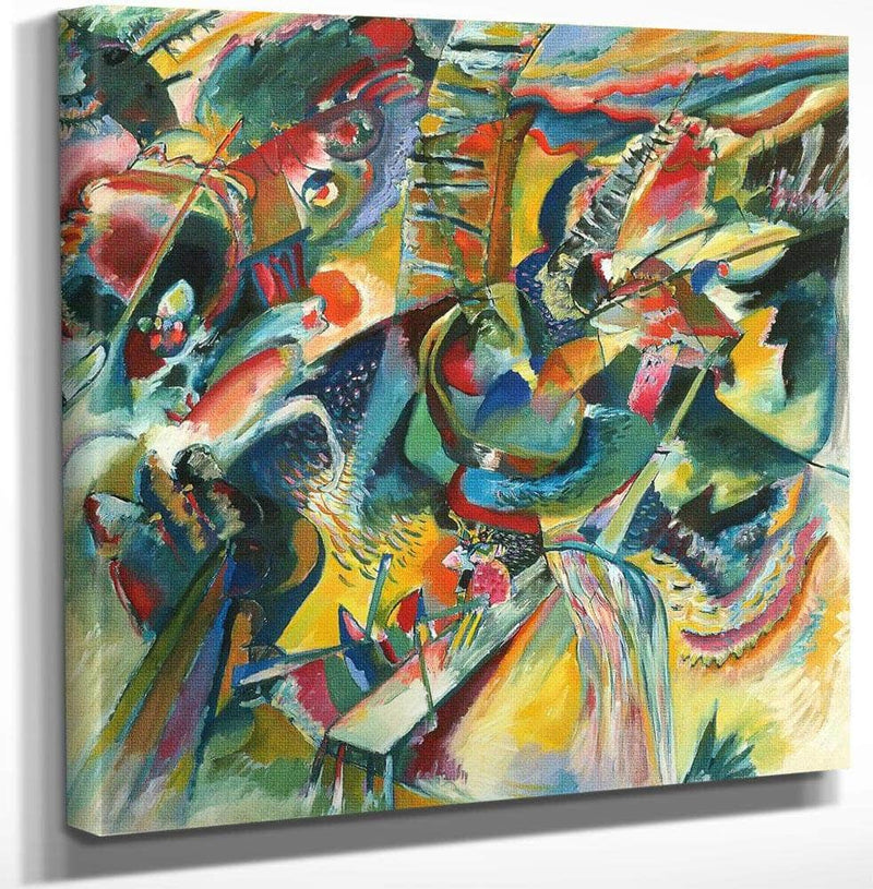 Gorge Improvisation 1914 By Wassily Kandinsky Fine Art Print