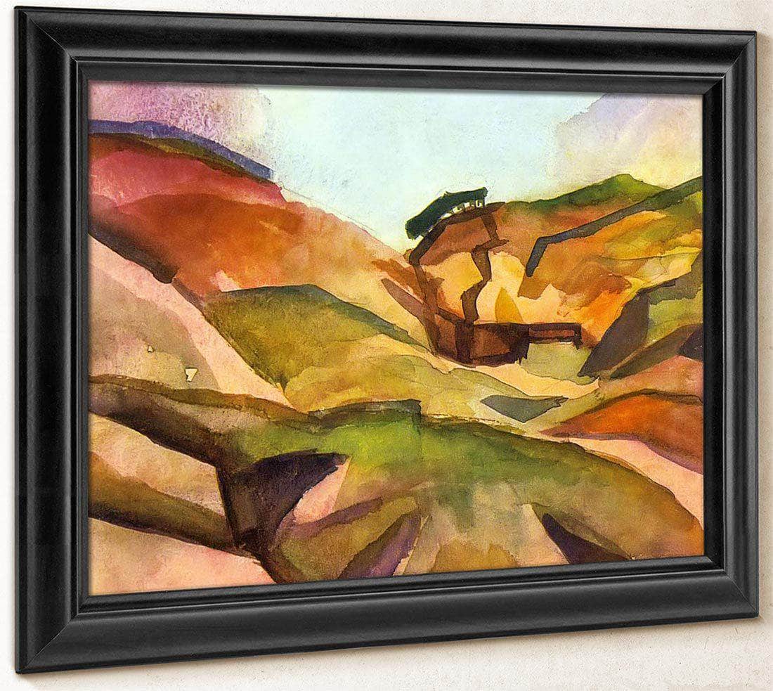 Gorges By August Macke Fine Art Print