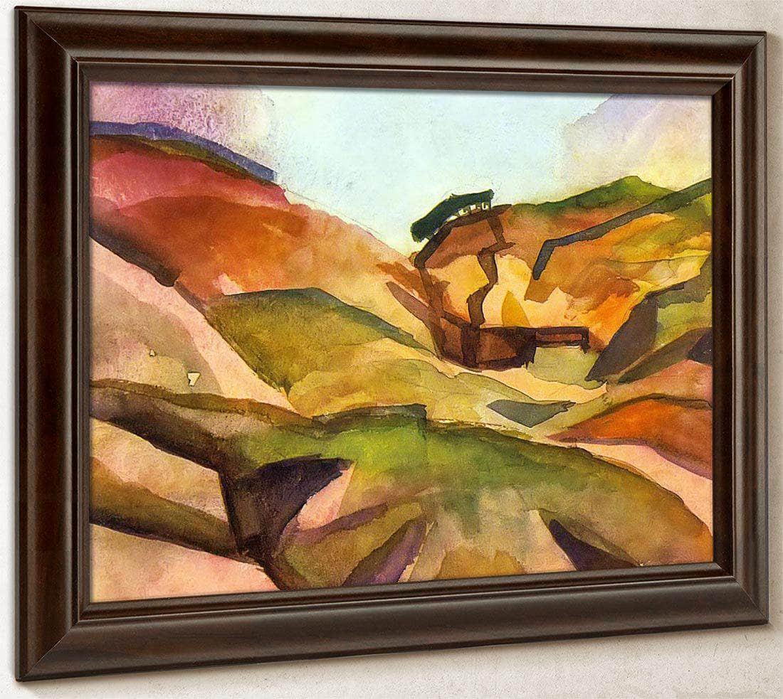 Gorges By August Macke Fine Art Print