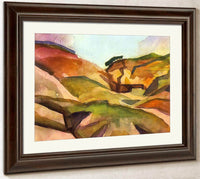 Gorges By August Macke Fine Art Print