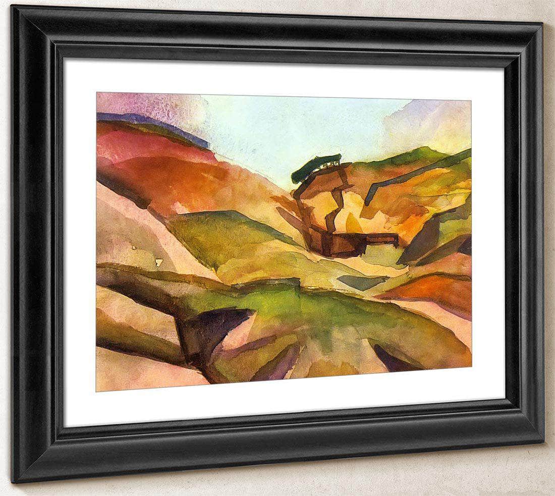 Gorges By August Macke Fine Art Print