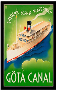 Gota Canal  Vintage Poster Fine Art Print